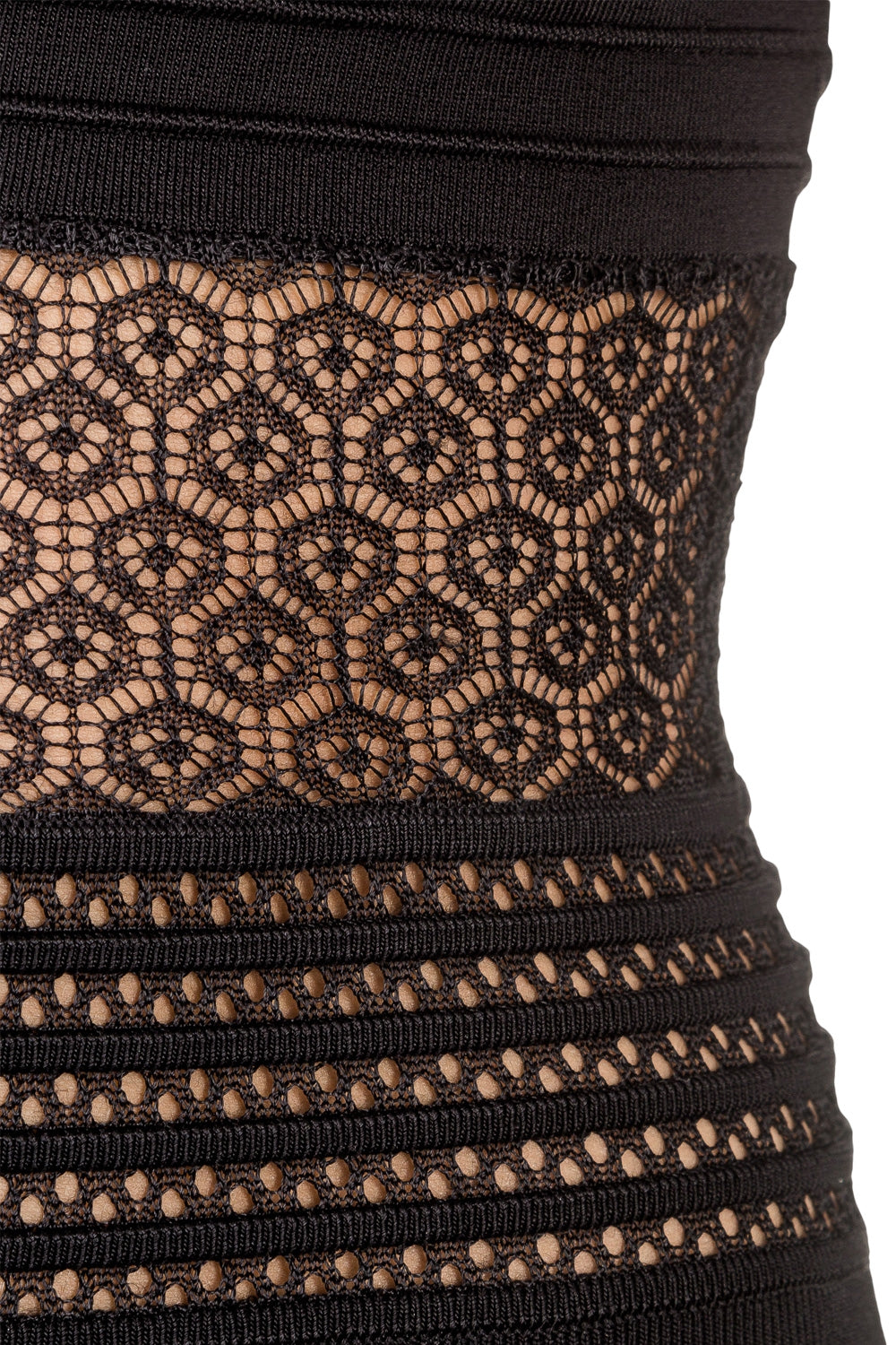 John Richmond Strickkleid FRESNO schwarz