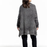AVANT TOI Damen Strickjacke Lang grau