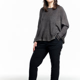 Avant Toi Damen Pullover Kaschmir grau