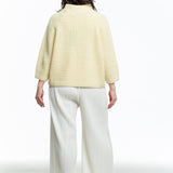 Iris von Arnim Damen Kaschmir Rollkragen Pullover vanille