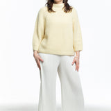 Iris von Arnim Damen Kaschmir Rollkragen Pullover vanille