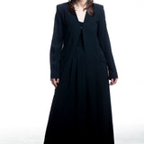 Isabel Benenato ladies coat black