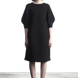 Pleats Please Issey Miyake knitted dress black