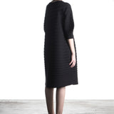 Pleats Please Issey Miyake knitted dress black