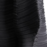 Pleats Please Issey Miyake knitted dress black