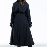 Yohji Yamamoto Damen Trenchcoat schwarz