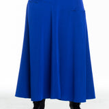 Y's Yohji Yamamoto Damen Rock lang blau
