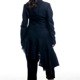 Yohji Yamamoto Damen Blazer Schwarz