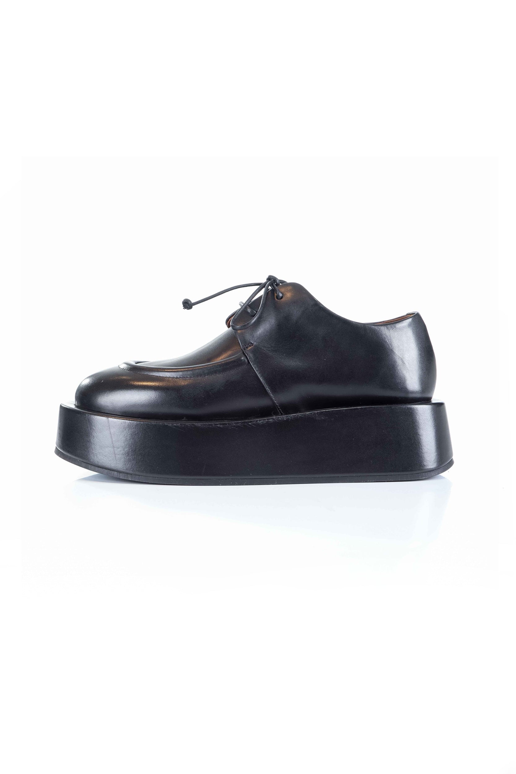 Marsèll Damen Plateau Lederschuhe schwarz