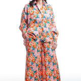 Daniela Gregis Bluse floral Vorderansicht