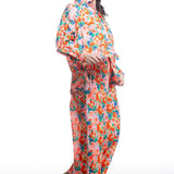 Daniela Gregis Bluse floral Close-up vorne