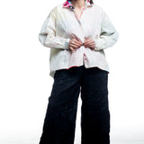 Daniela Gregis Wende-Bluse Multicolour Vorderansicht