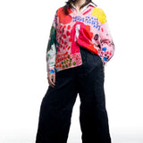 Daniela Gregis Wende-Bluse Multicolour Detailansicht