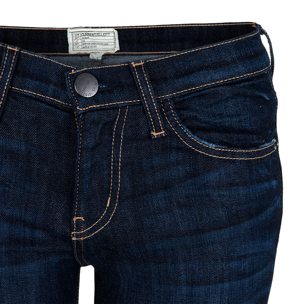 Current Elliott THE SKINNY Jeans Richmond blau