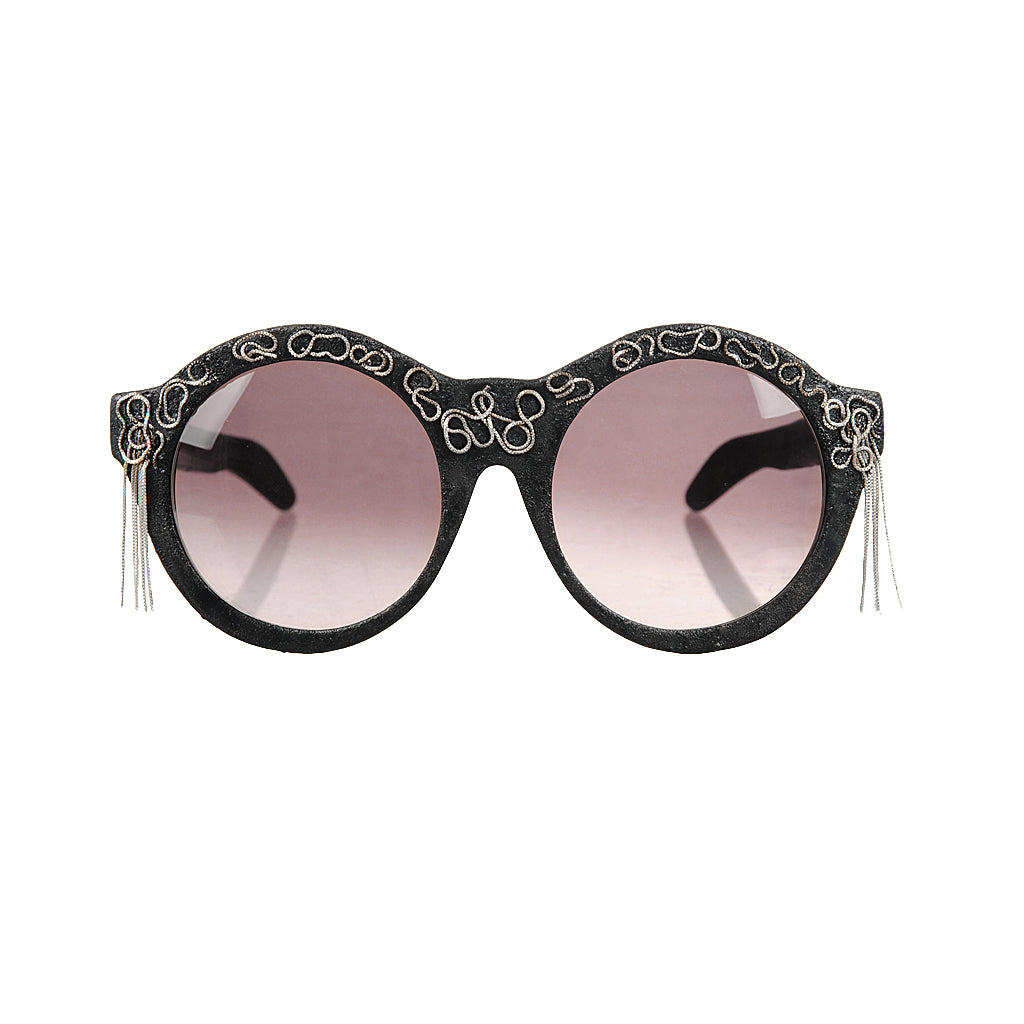 Kuboraum Sonnenbrille MASK SILVER BURNT A3
