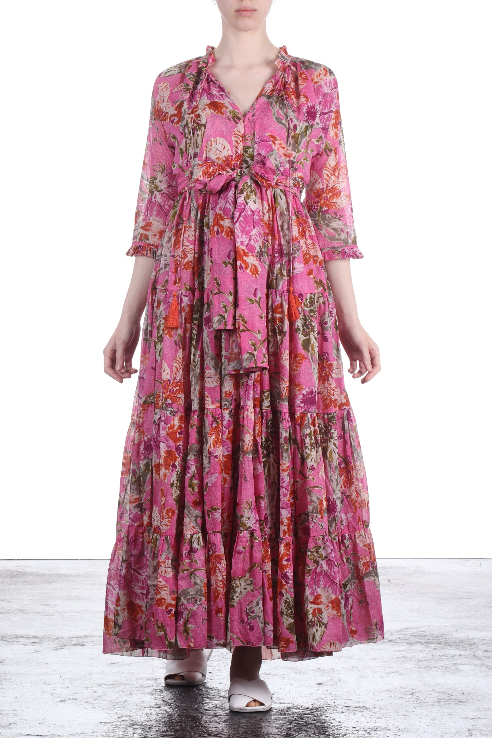 SAMANTHA SUNG Bohemian Blusenkleid EDEN mit Print soft pink