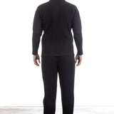 Homme Plissé Issey Miyake Herren Blouson mit Reißverschluss schwarz