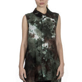 Y's Yohji Yamamoto Damen Bluse camouflage