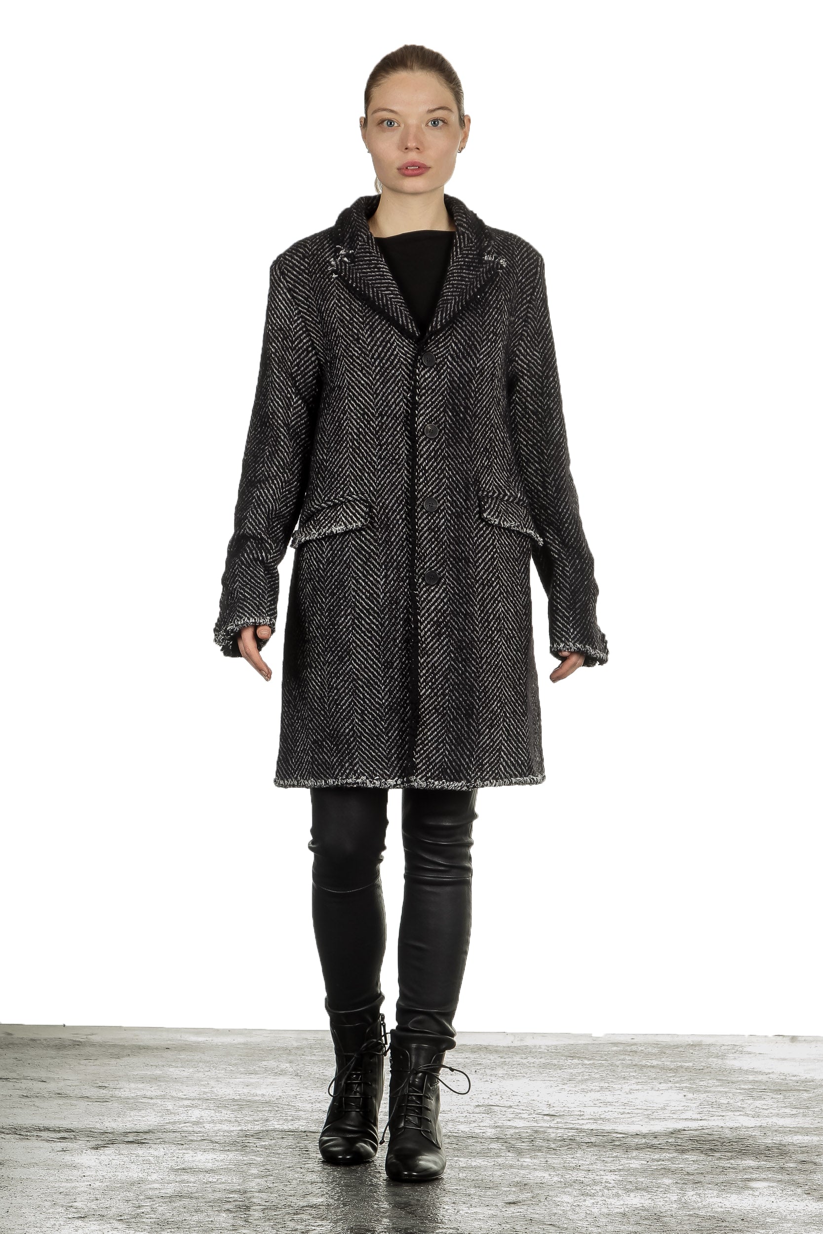 AVANT TOI Woll Mantel unisex multicolor