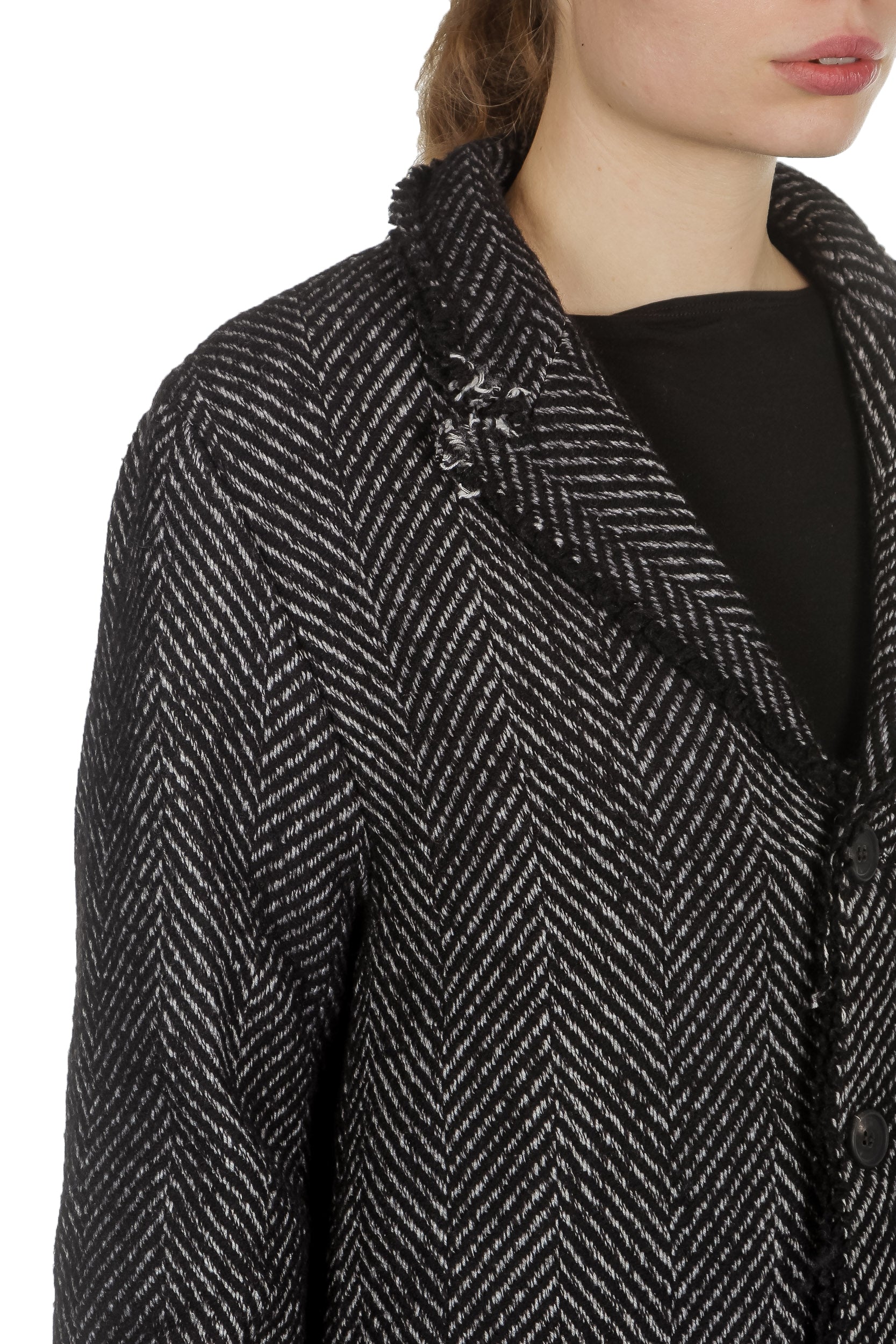 AVANT TOI Woll Mantel unisex multicolor