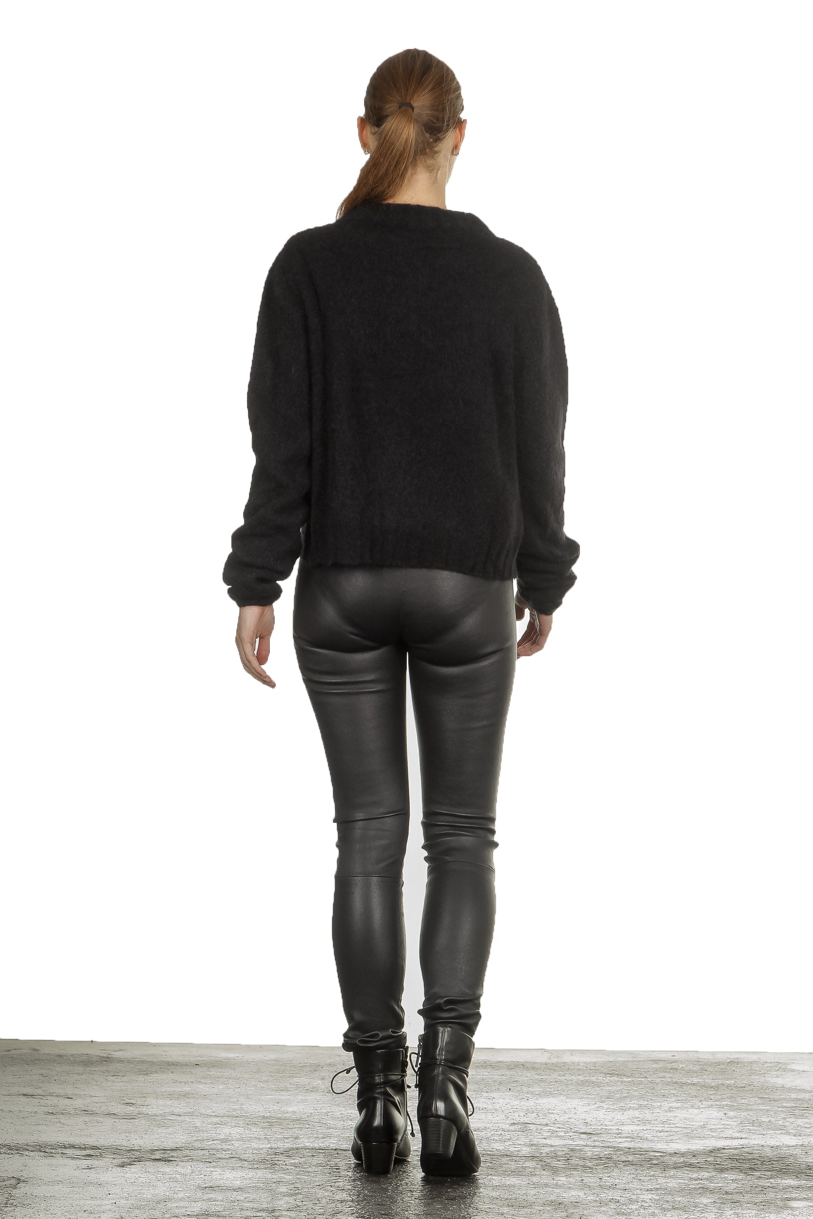 Sarah Pacini Damen Strickjacke schwarz