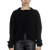 Sarah Pacini Damen Strickjacke schwarz