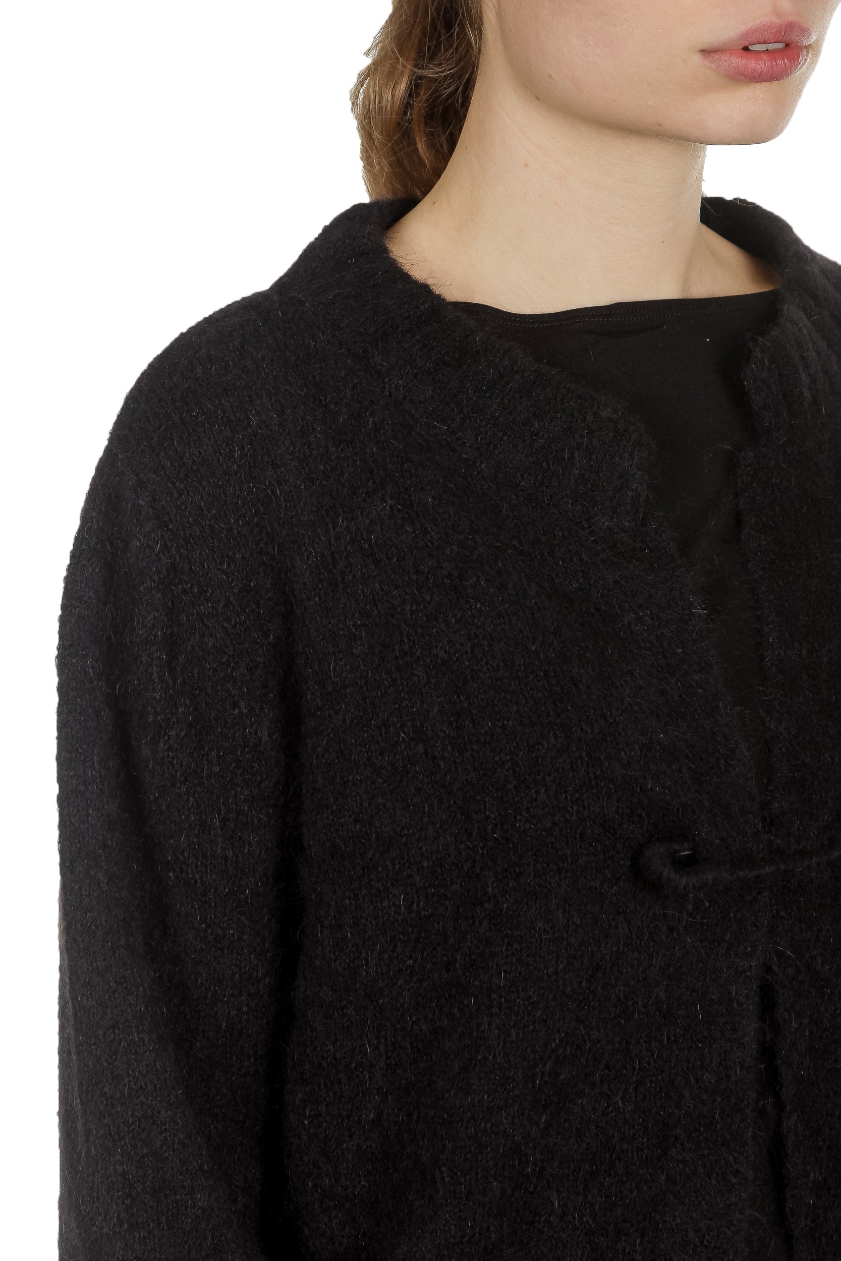 Sarah Pacini Damen Strickjacke schwarz
