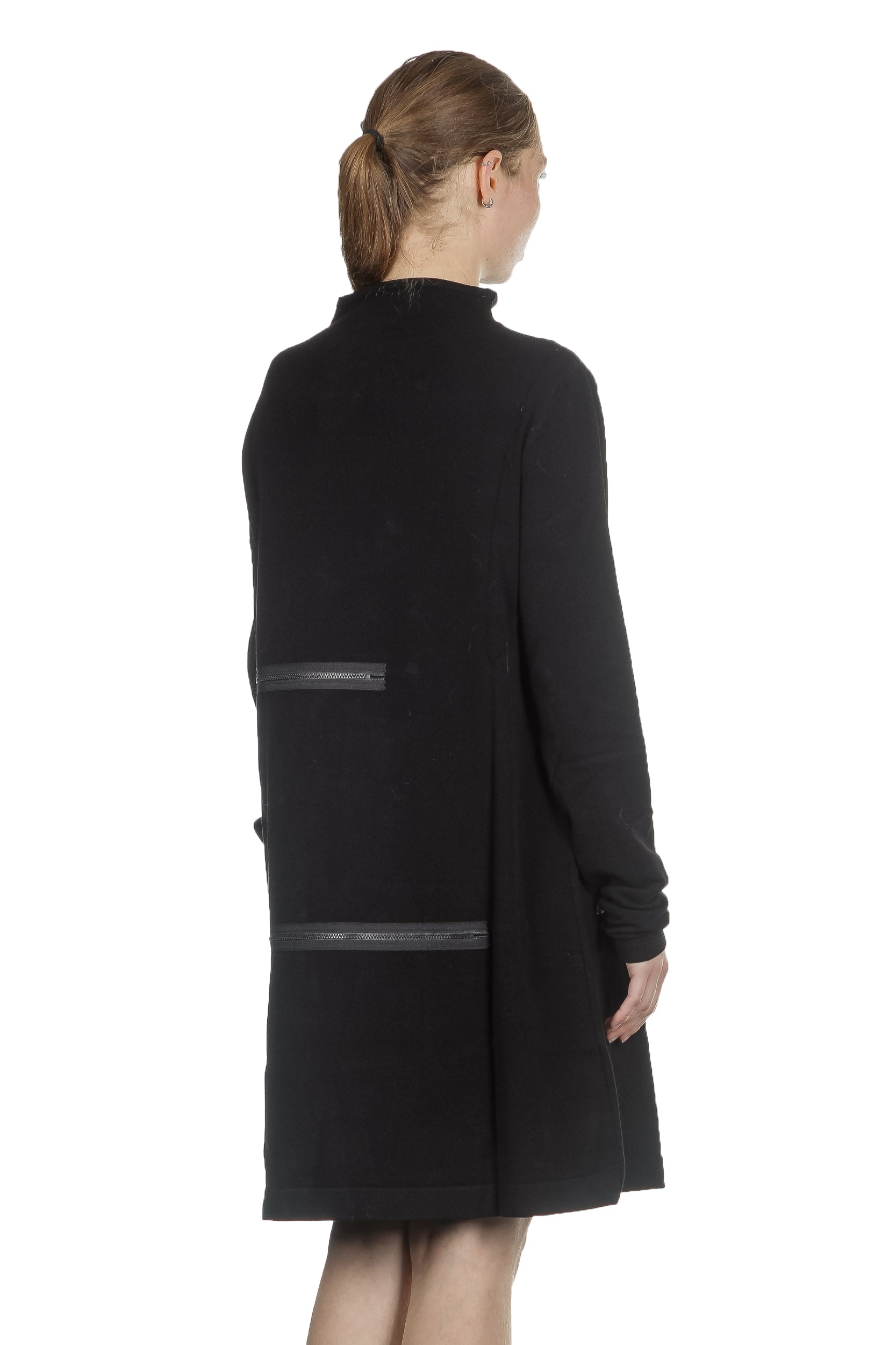 Sarah Pacini Damen Avantgarde Kleid schwarz