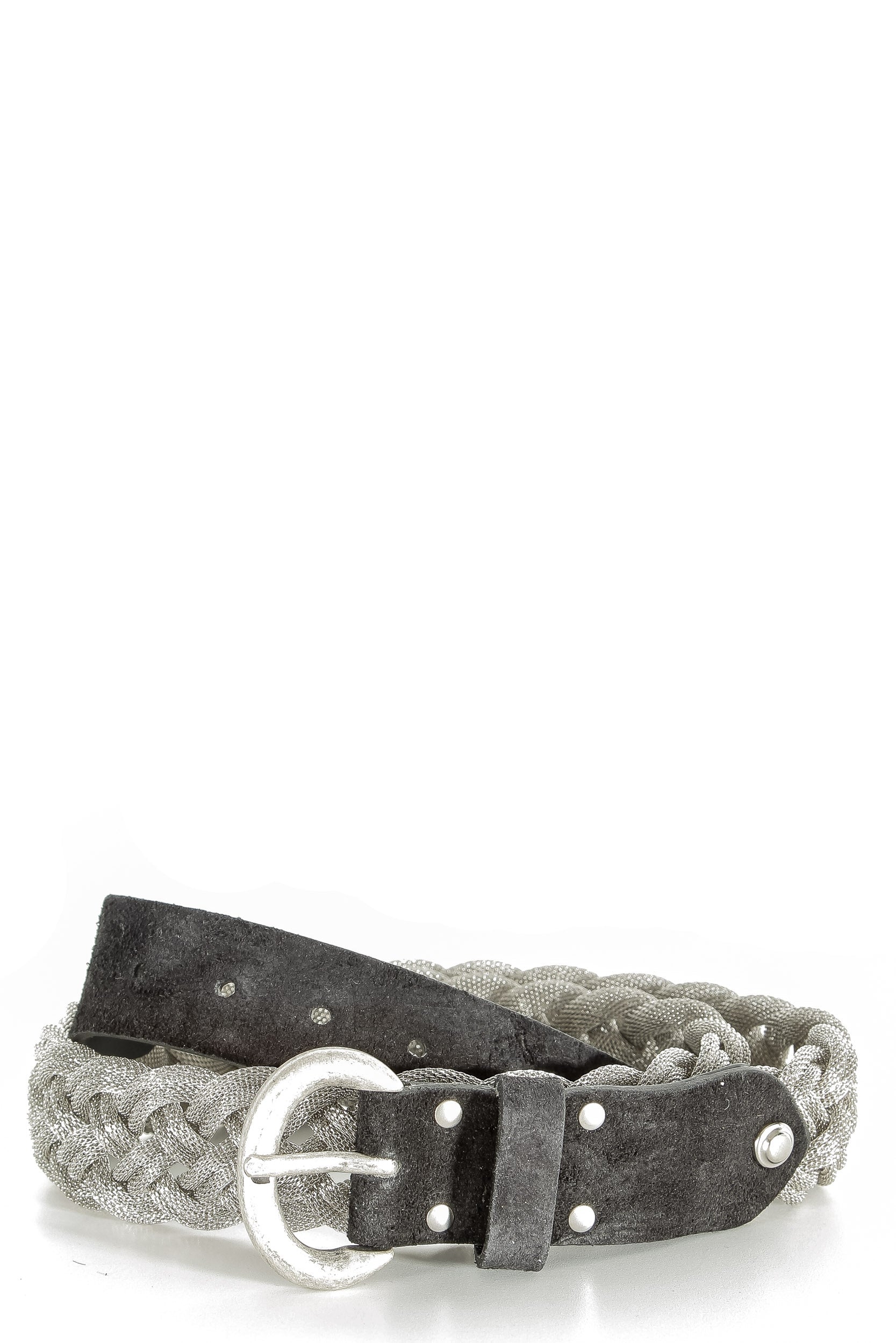 NANNI Metall Kettengürtel in silber