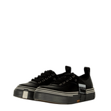 Yohji Yamamoto Damen Leder Sneaker schwarz