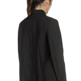 Apuntob Damen Avantgarde Kurzjacke schwarz