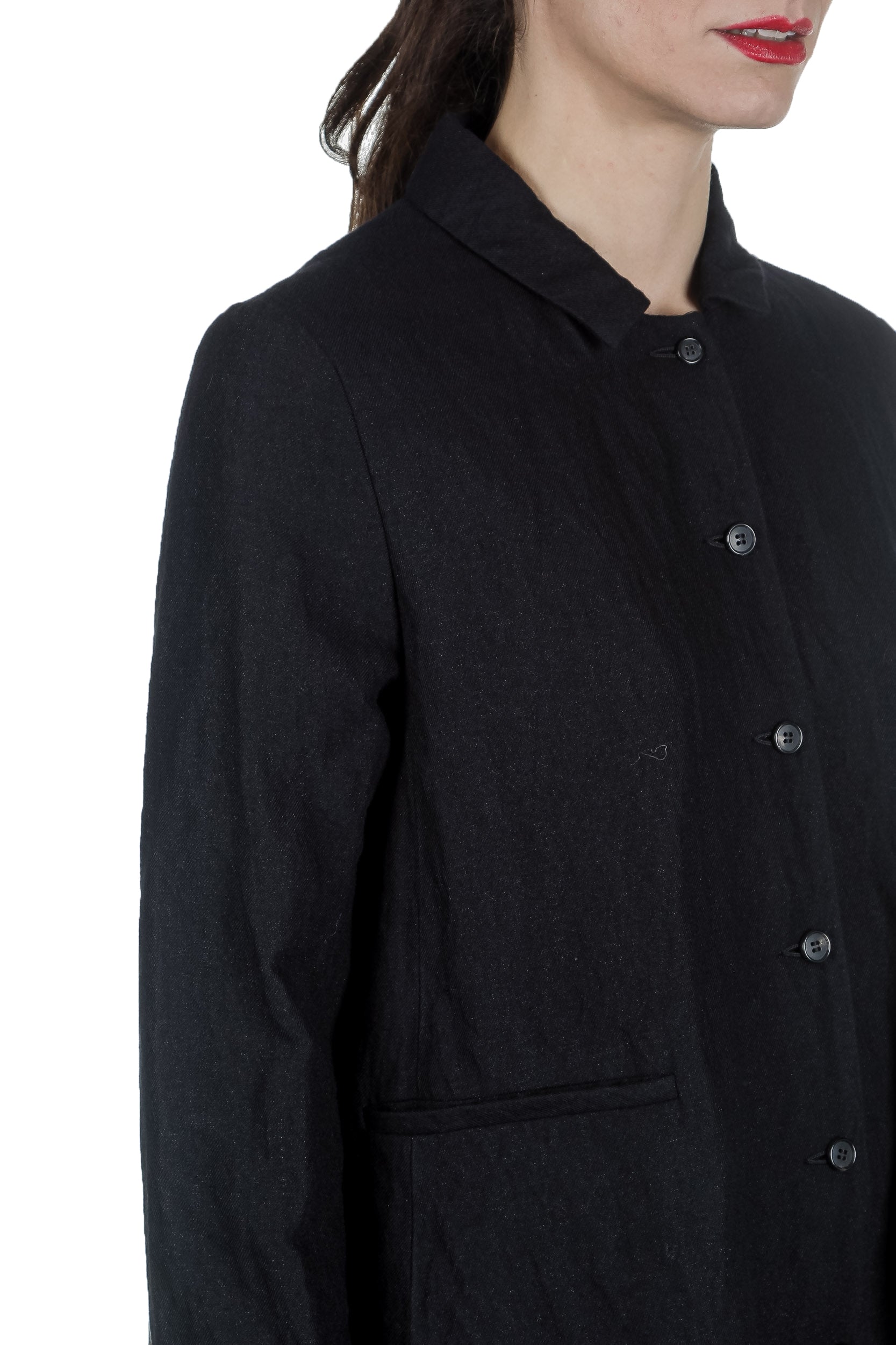 Apuntob Damen Avantgarde Kurzjacke schwarz