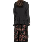 Comme Des Garçons Damen Blazer mit Einsätzen schwarz