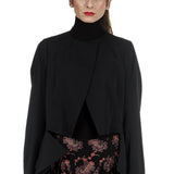 Comme Des Garçons Damen Blazer mit Einsätzen schwarz