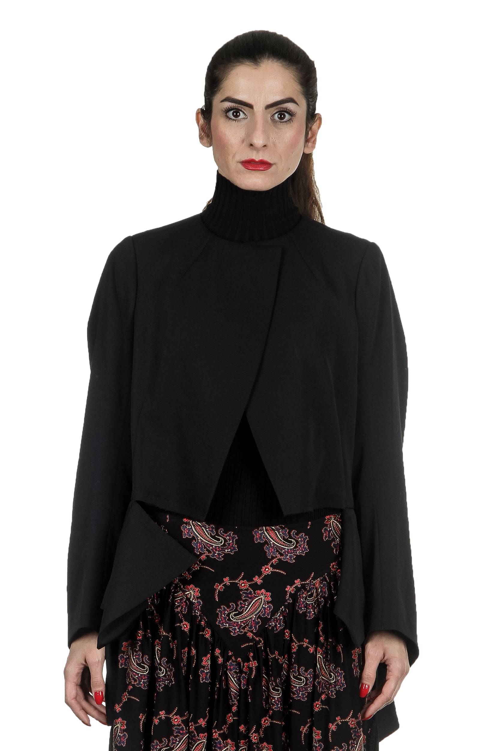 Comme Des Garçons Damen Blazer mit Einsätzen schwarz