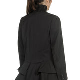 Comme Des Garçons Damen Blazer mit Einsätzen schwarz