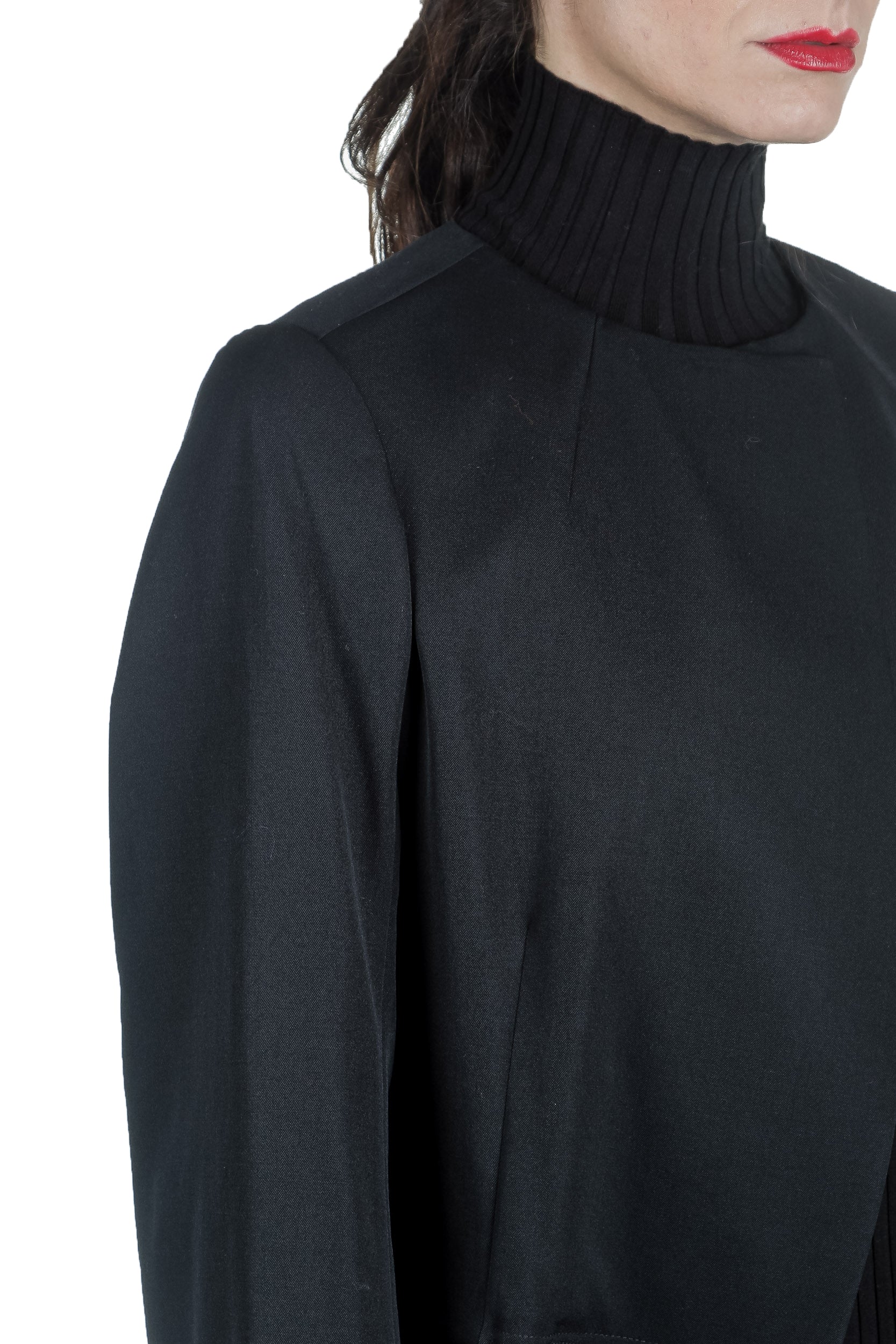 Comme Des Garçons Damen Blazer mit Einsätzen schwarz