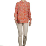 Equipment Seidenbluse Animal Print
