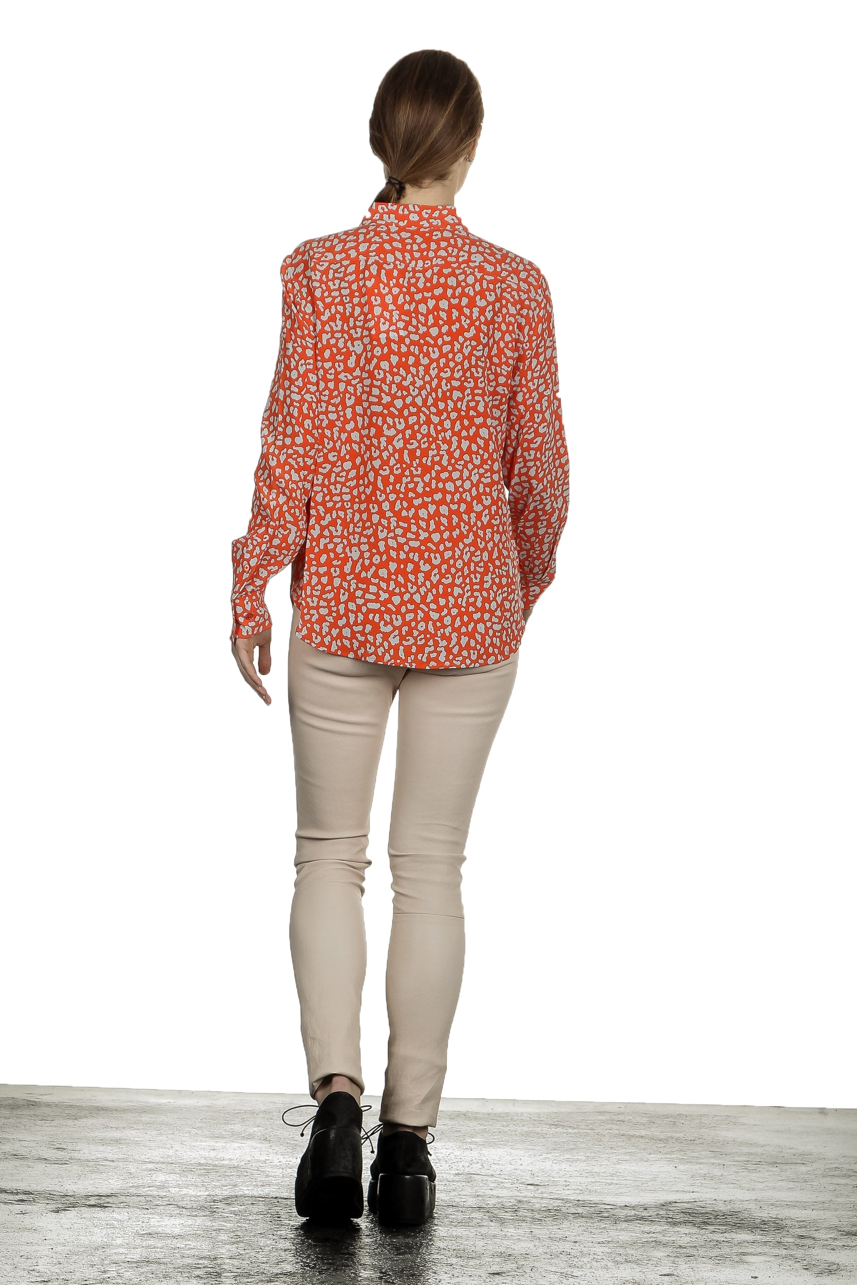Equipment Seidenbluse Animal Print