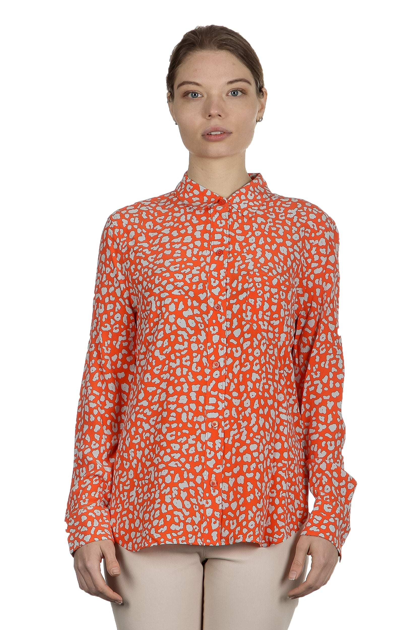 Equipment Seidenbluse Animal Print