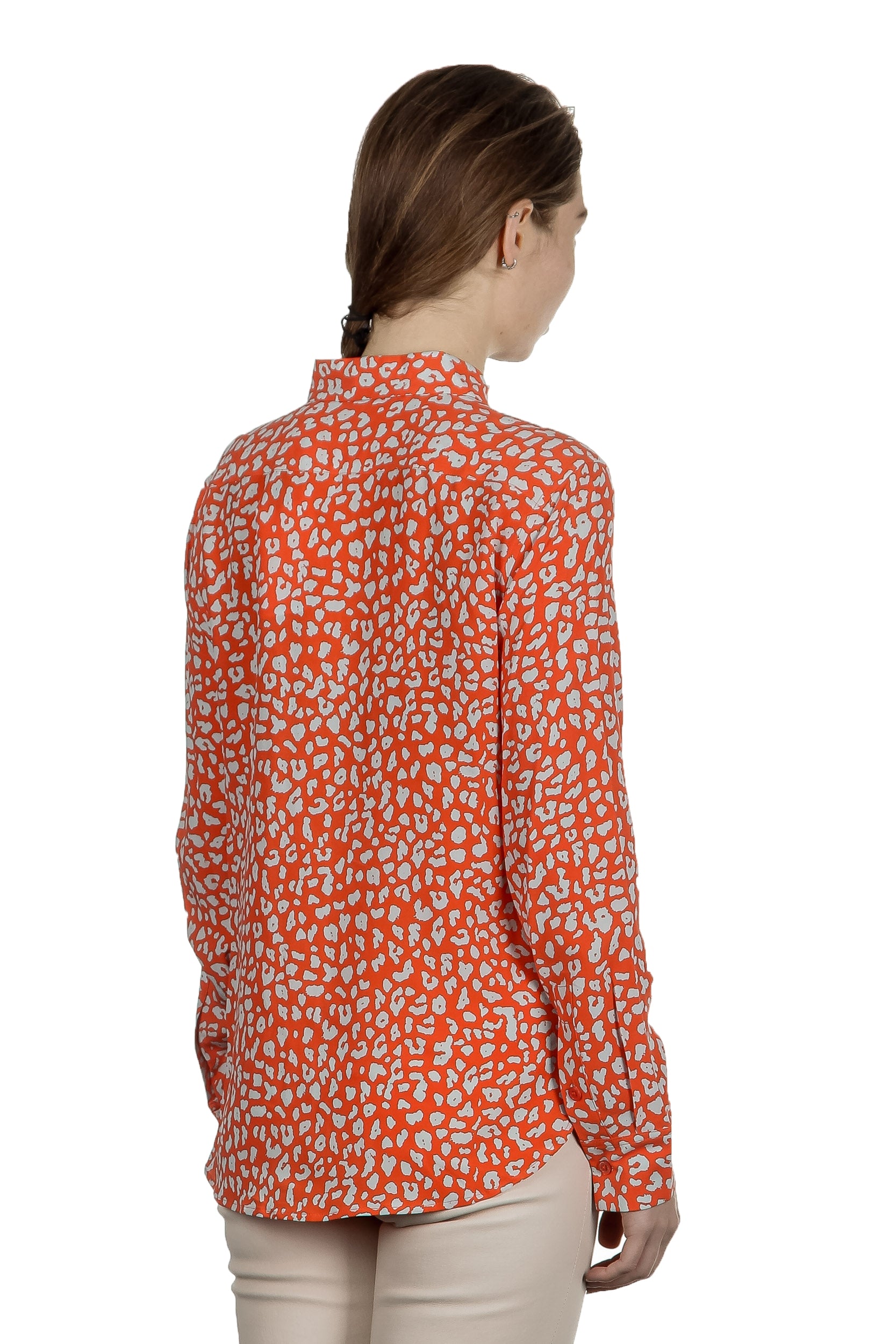 Equipment Seidenbluse Animal Print