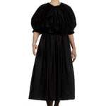 Comme Des Garçons Damen Midikleid schwarz