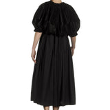Comme Des Garçons Damen Midikleid schwarz