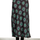 Paco Rabanne Damen Rock mit Blumen-Print mehrfarbig