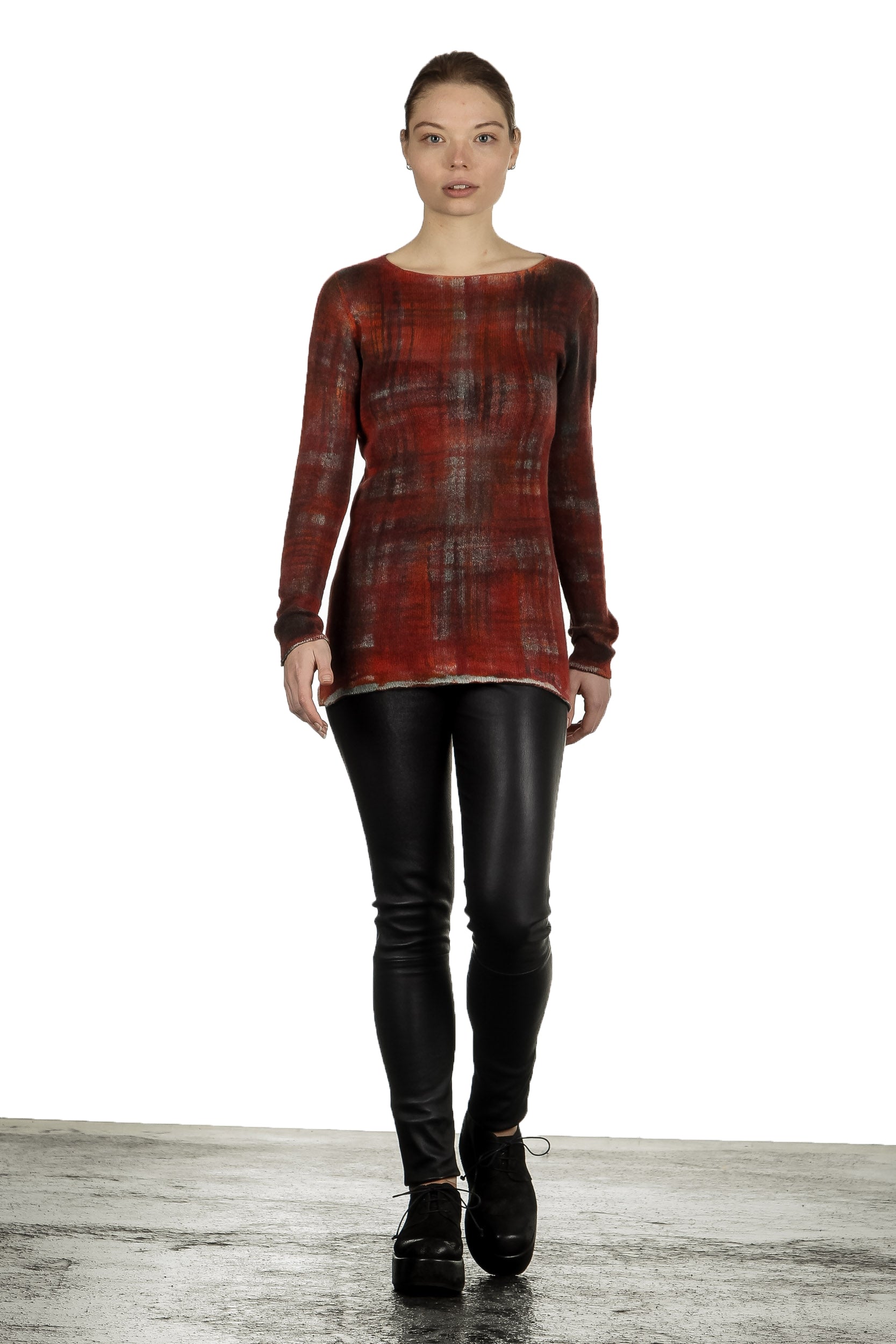 F Cashmere Damen Kaschmir Pullover multicolor