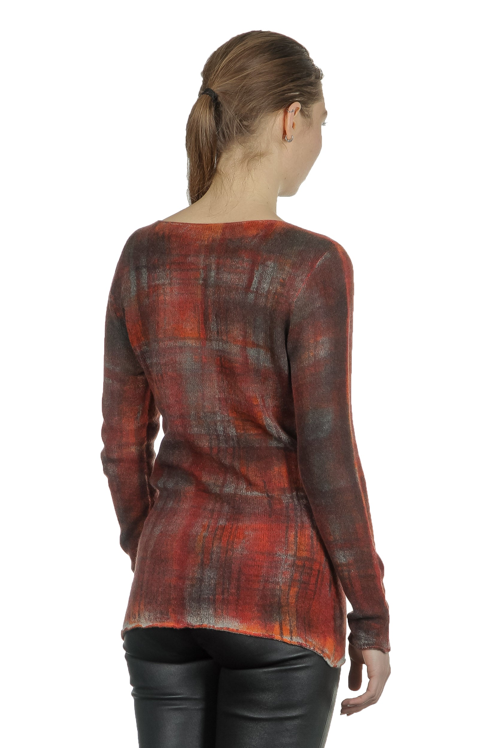 F Cashmere Damen Kaschmir Pullover multicolor