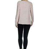 The Swiss Label Damen Langarm Shirt puder