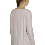 The Swiss Label Damen Langarm Shirt puder