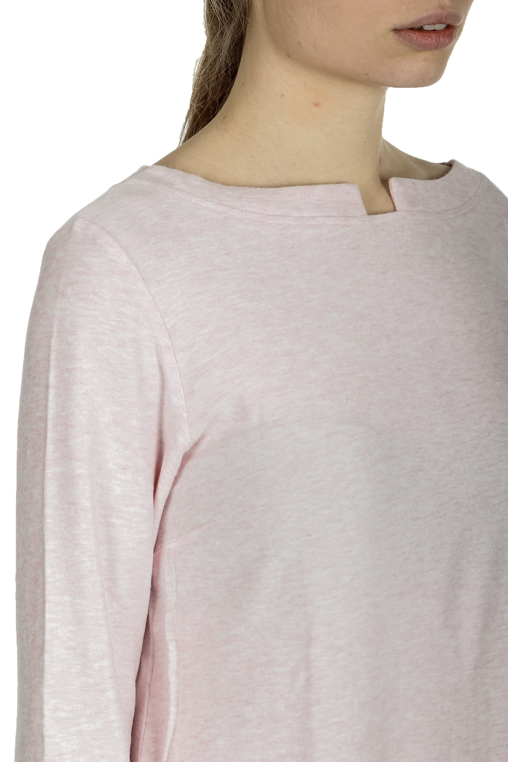 The Swiss Label Damen Langarm Shirt puder