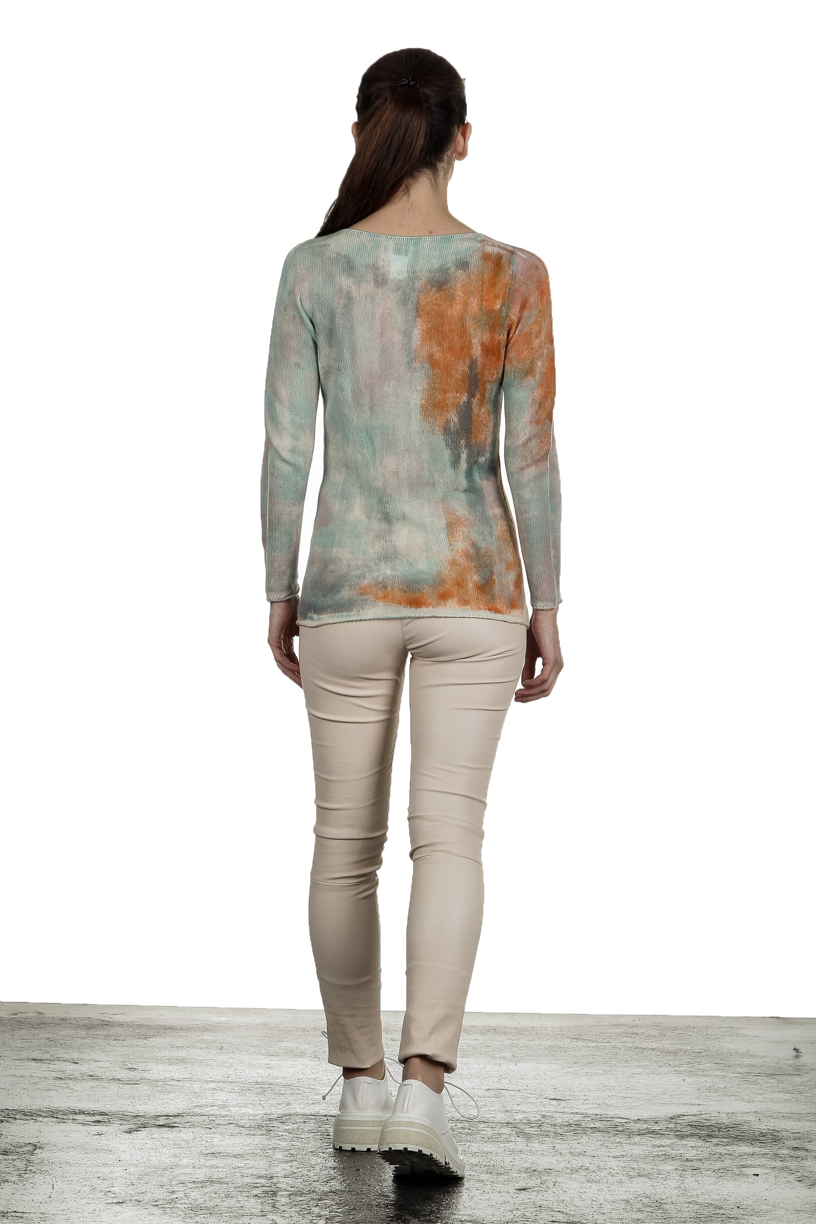 F Cashmere Pullover multicolor